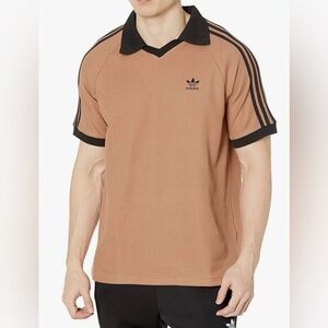 Adidas ADICOLOR CLASSICS WAFFLE POLO SHIRT‎ 2XL Tan